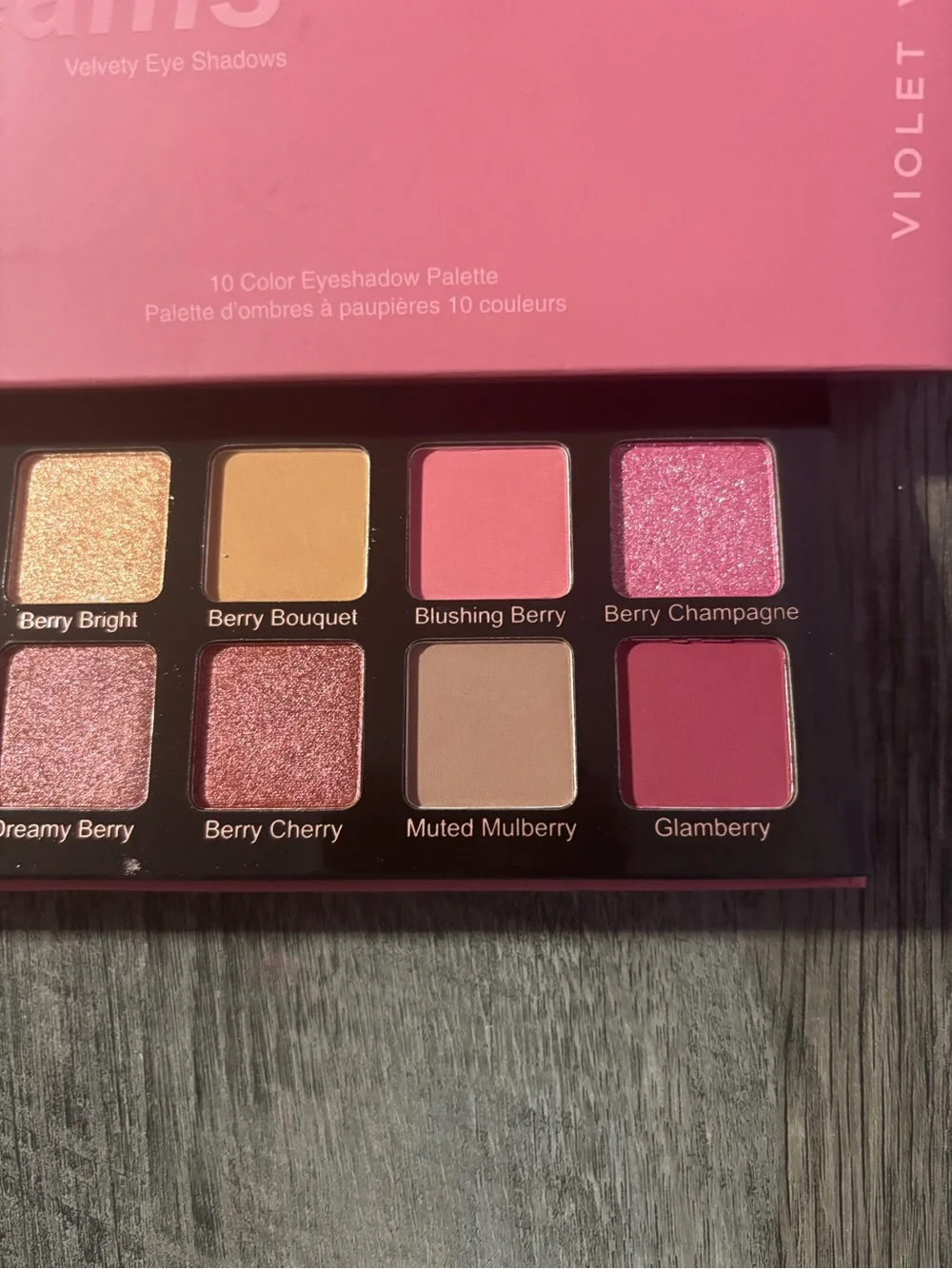 Violet Voss Berries N Cream Dreams Eyeshadow Palette NEW